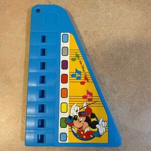Vintage RARE Bontempi Walt Disney Mickey Band panflute